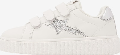 BRITISH KNIGHTS Sneakers laag 'BLISS VELCRO' in 36 in de kleur Zilver / Wit, Productweergave