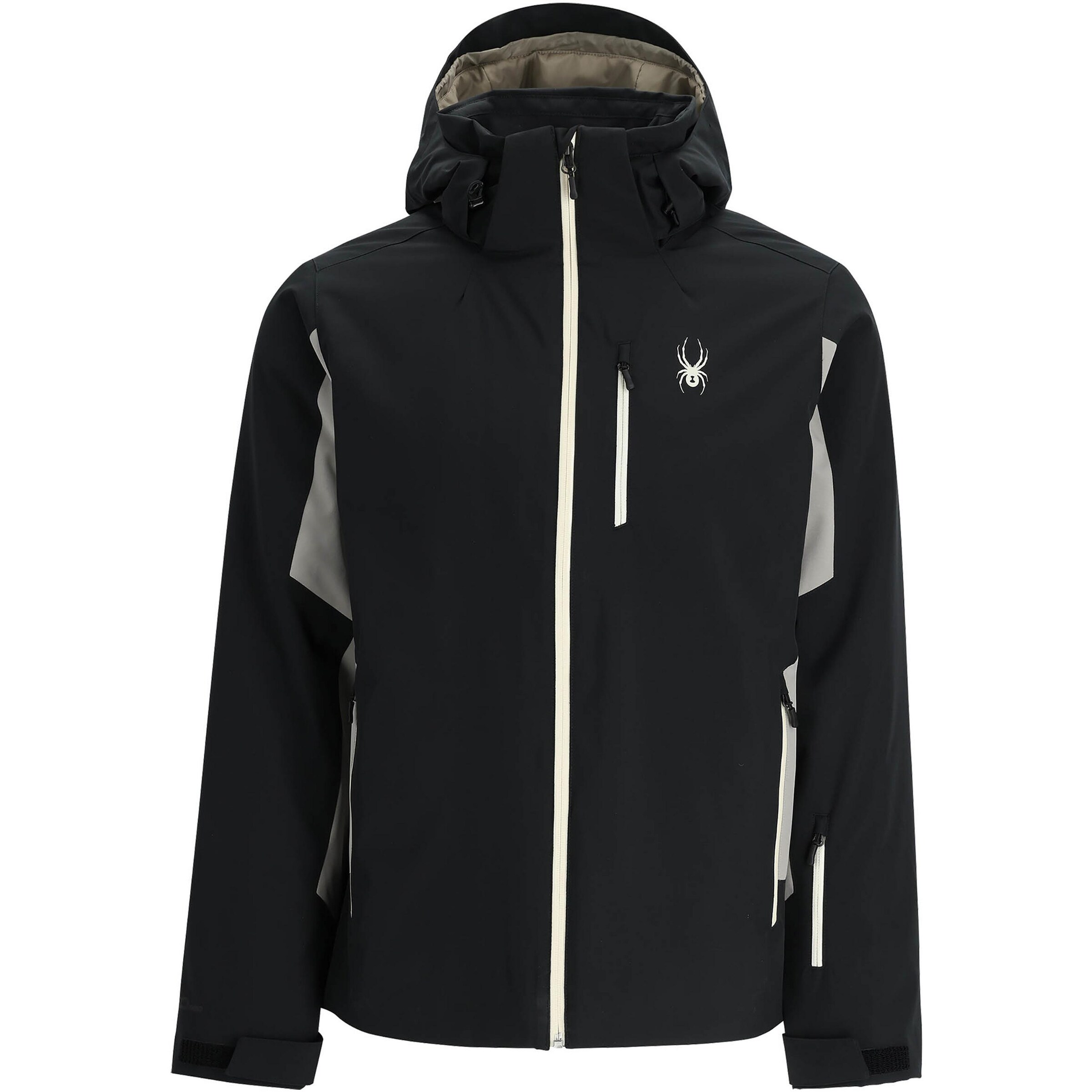 Spyder Athletic Jacket 'Vertex' in Black: front