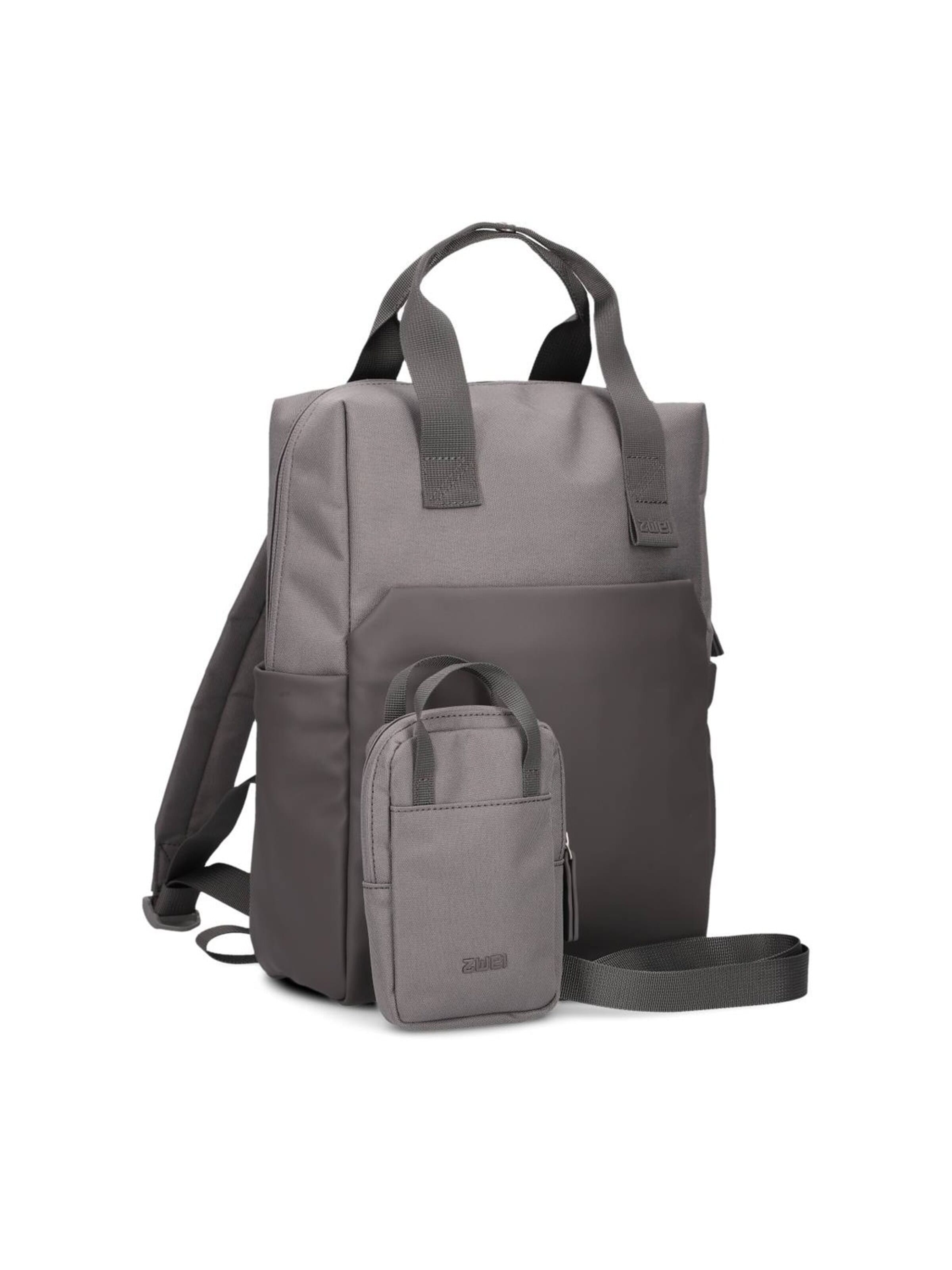 ZWEI Backpack 'LOU LUR130' in Grey