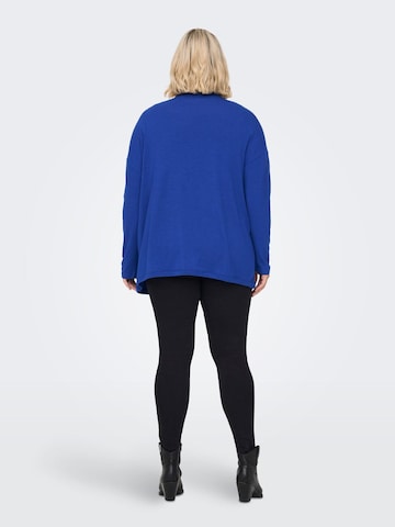 ONLY Carmakoma Knit Cardigan in Blue