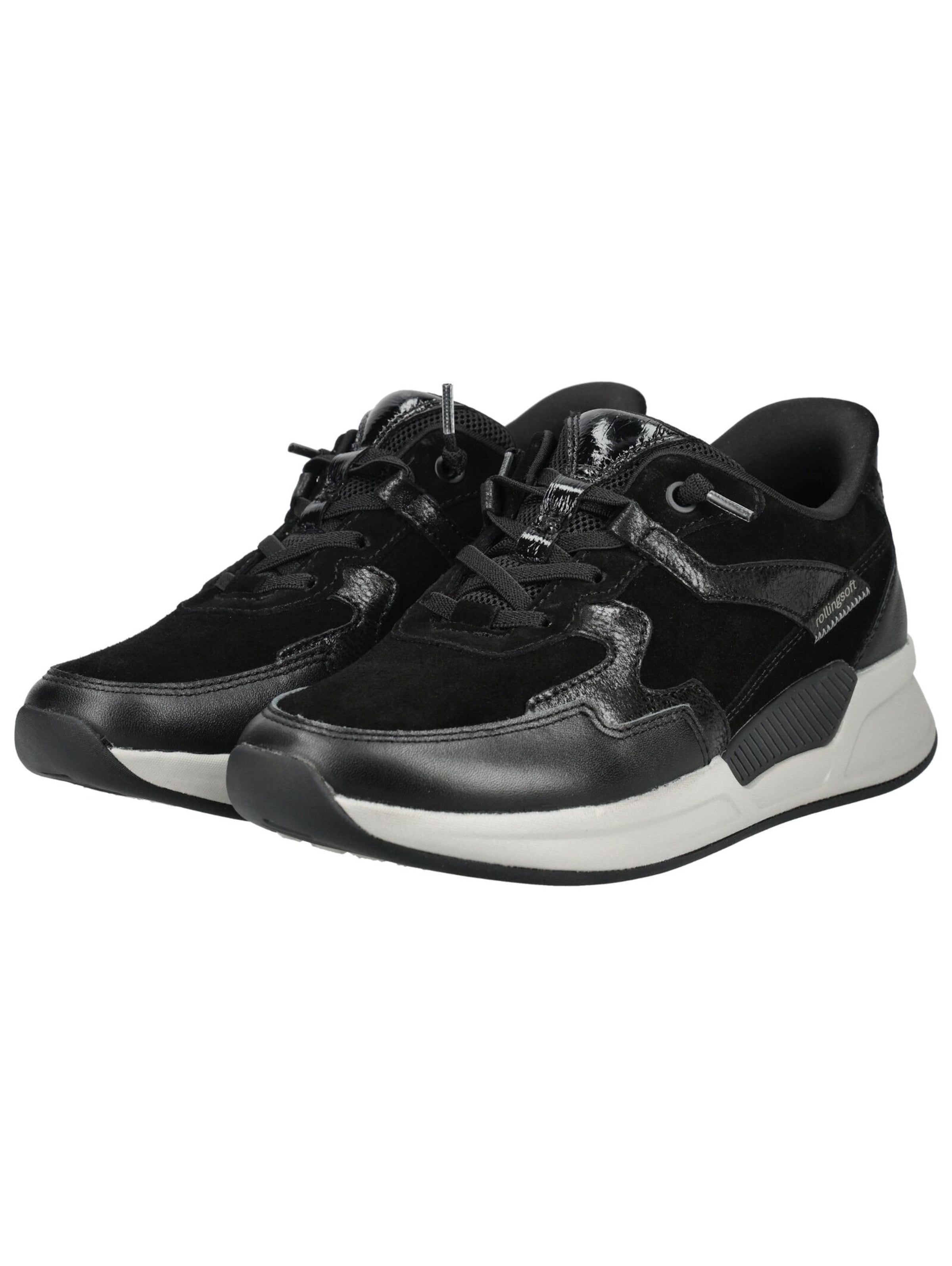 Baskets basses Rollingsoft en noir