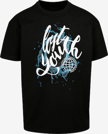 Lost Youth T-shirt i svart: framsida