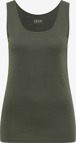 CECIL Top 'Linda' in Green: front