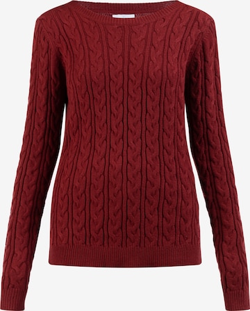 usha BLUE LABEL Pullover in Rot: predná strana