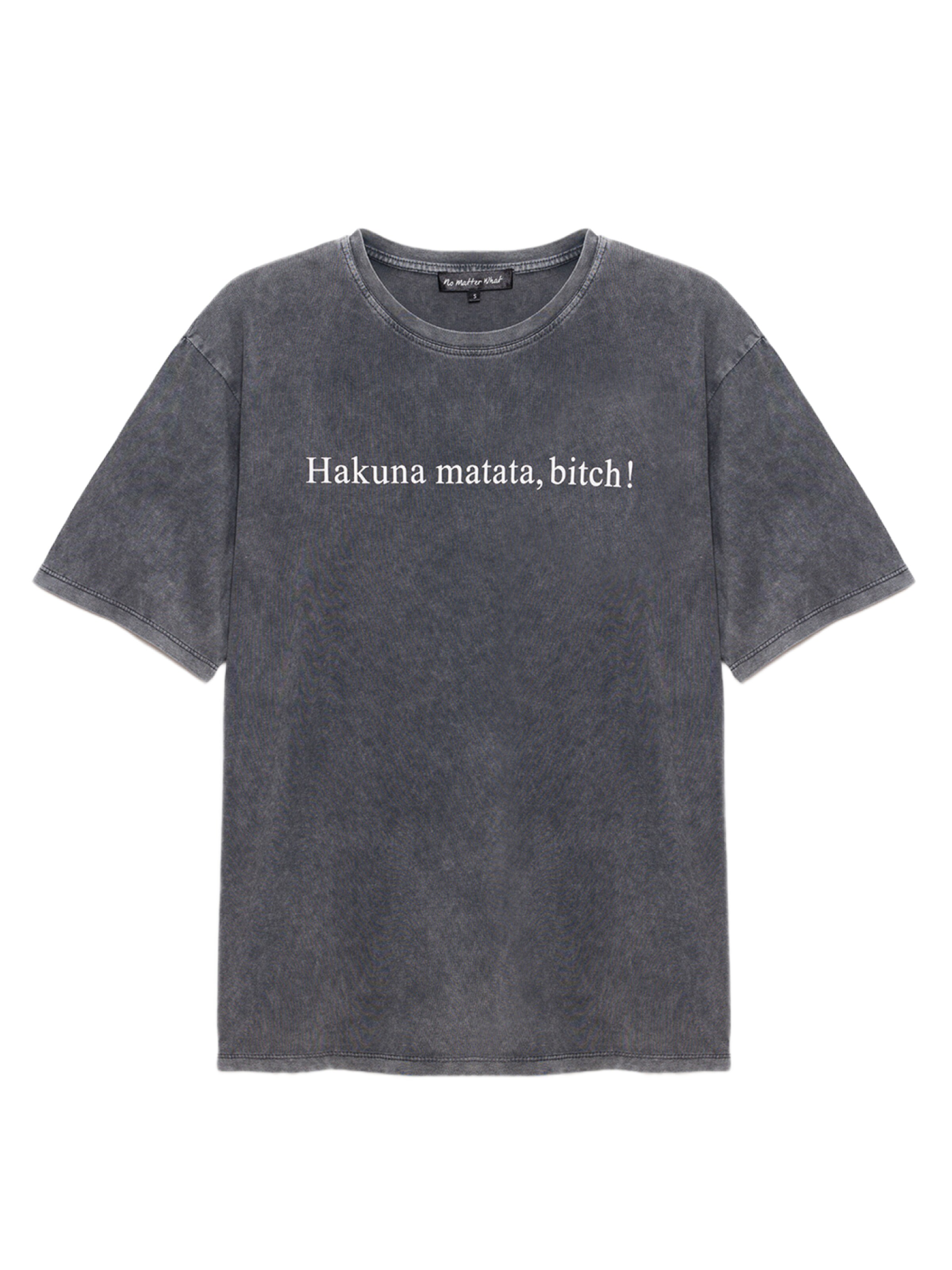 No Matter What Shirt in Anthracite / White, Item view