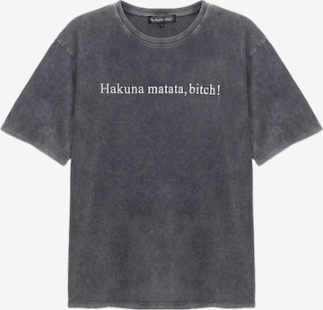 No Matter What Shirt in Grey: front