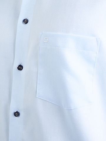 mėlyna OLYMP Standartinis modelis Dalykinio stiliaus marškiniai