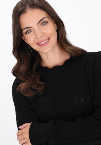 Pull-over usha BLACK LABEL en noir