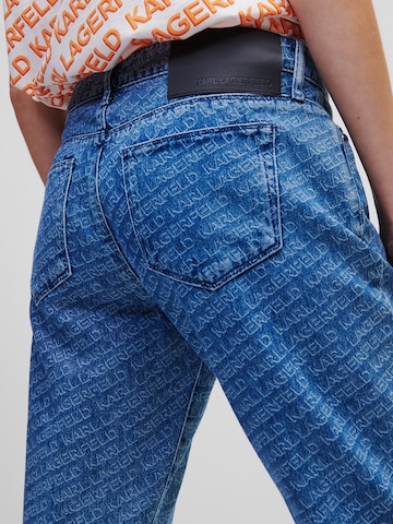 Karl Lagerfeld Regular Jeans in Blauw