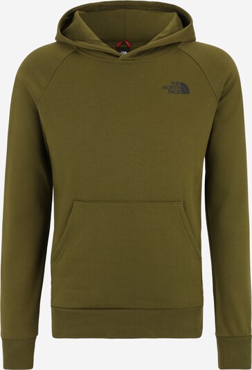 THE NORTH FACE Sweatshirt 'RED BOX' in Olive / Black / White, Item view