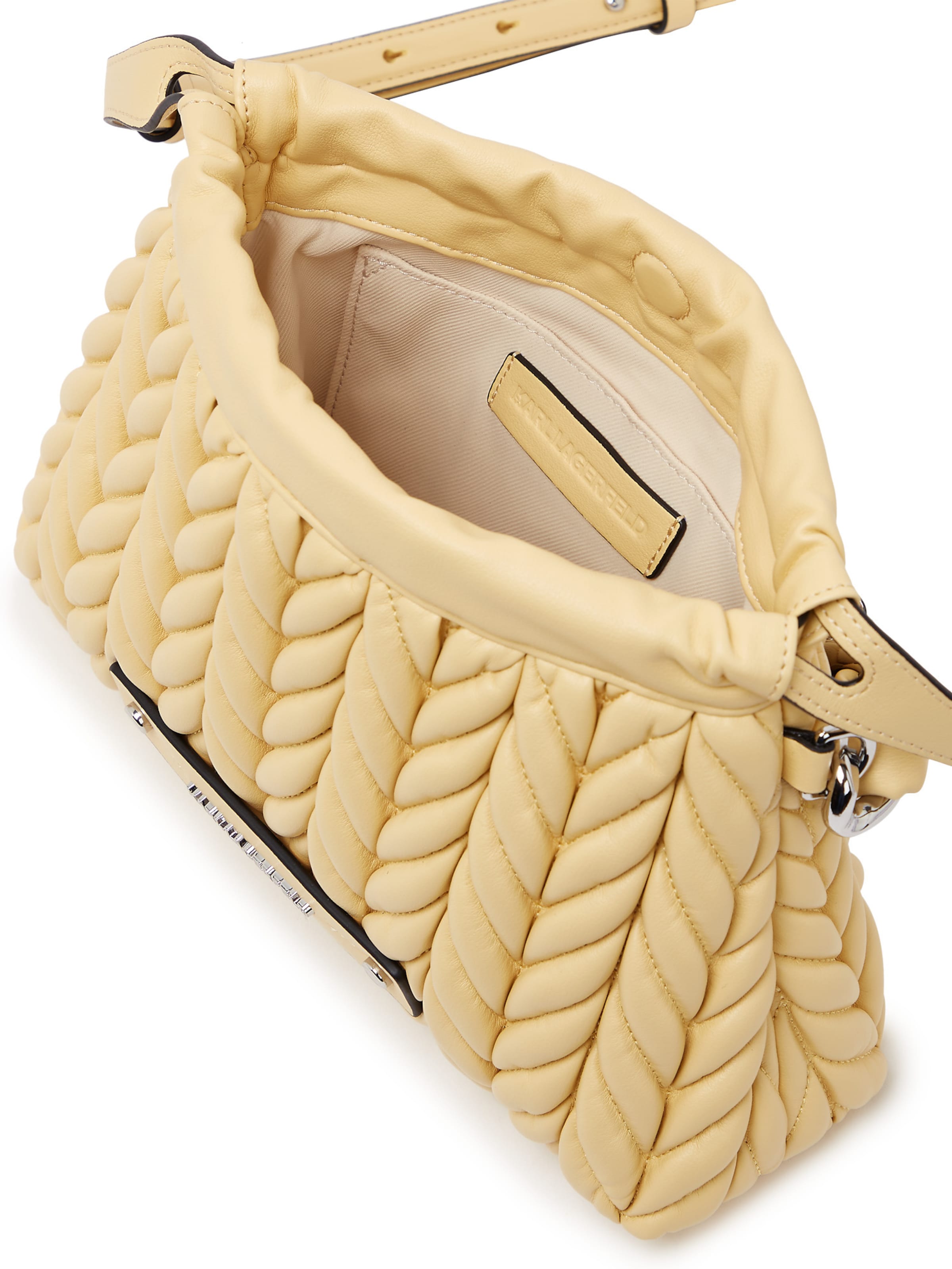 Karl Lagerfeld - Bolso de hombro en amarillo