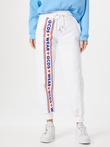 GCDS Hose in White: front