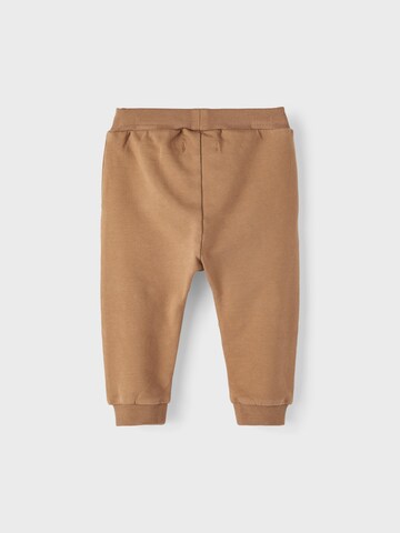 Effilé Pantalon 'Oleo' NAME IT en marron