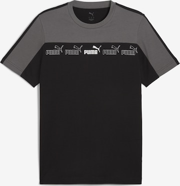 PUMA T-Shirt 'Around The Block' in Grau: Vorderseite