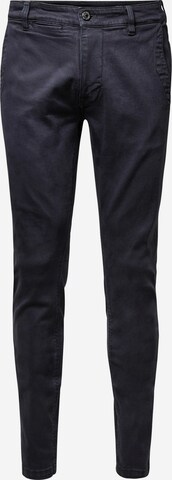 G-Star RAW Skinny Chinohose in Blau: predná strana