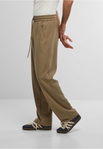 Another Cotton Lab Regular ACL Logo Loose Pants ' ' in Beige