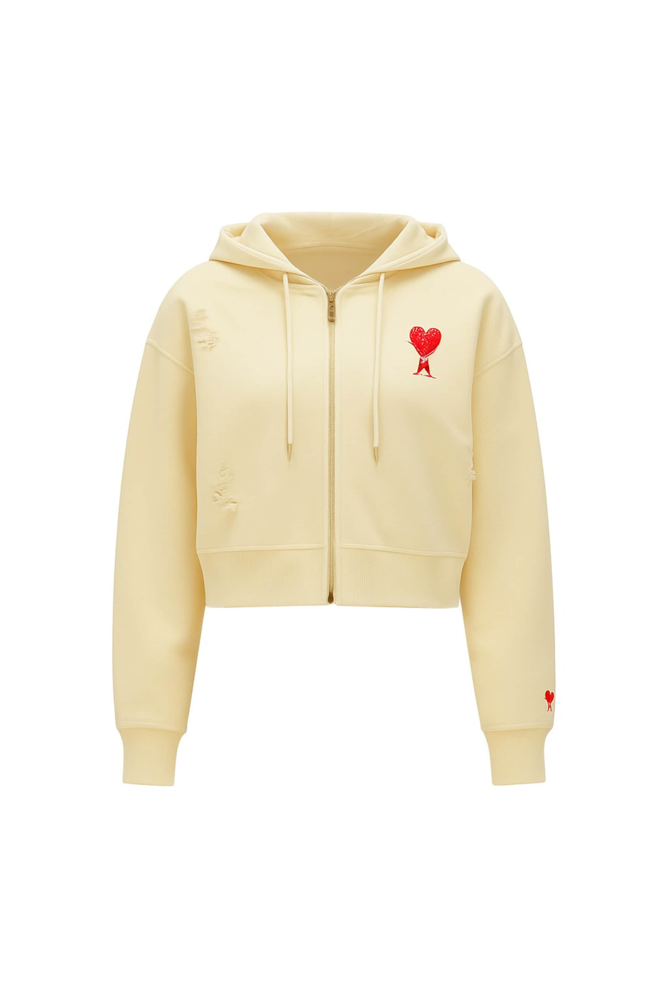 PCFG Sweatshirt 'Destroyed' in Geel: voorkant