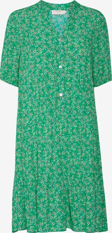 Cream - Vestidos camiseiros 'Alora' em verde: frente