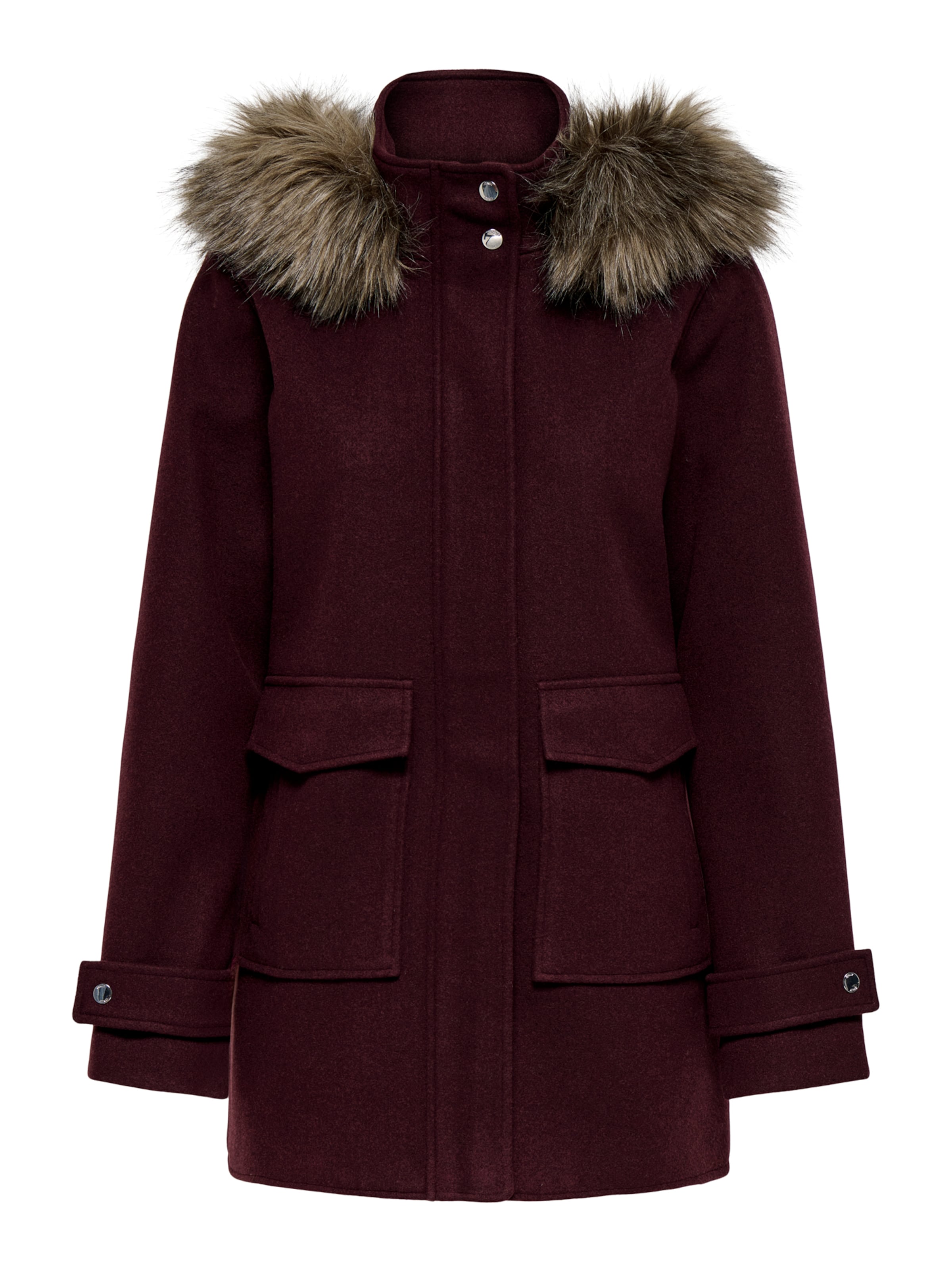 ONLY Between-Seasons Coat 'ONLBLAKE' in Red: front
