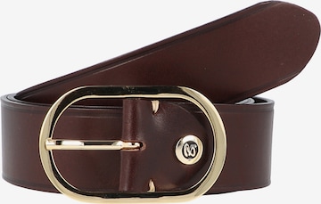 Ceinture b.belt Handmade in Germany en marron : devant