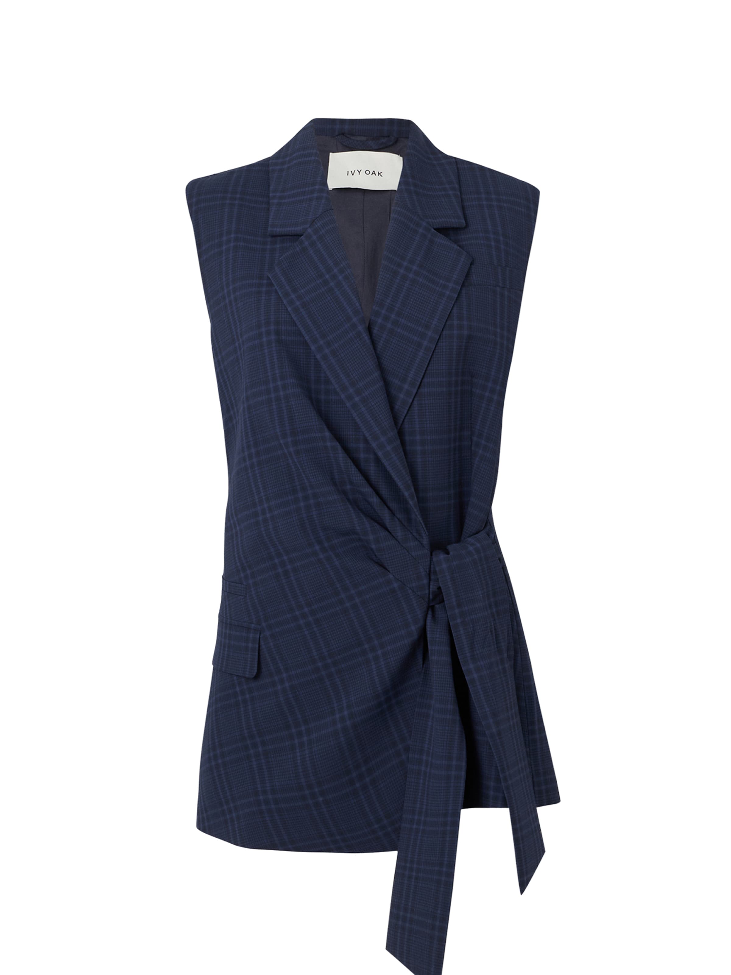 Gilet de costume 'JOELLE ROSE' IVY OAK en bleu : devant