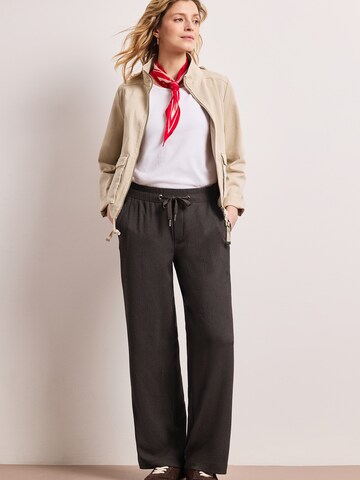 STREET ONE Широки крачоли Панталон в синьо