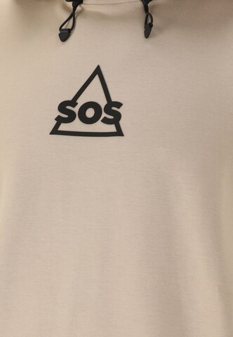 SOS Sportsweatshirt 'Vail' in Beige