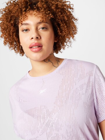 T-shirt fonctionnel Reebok en violet