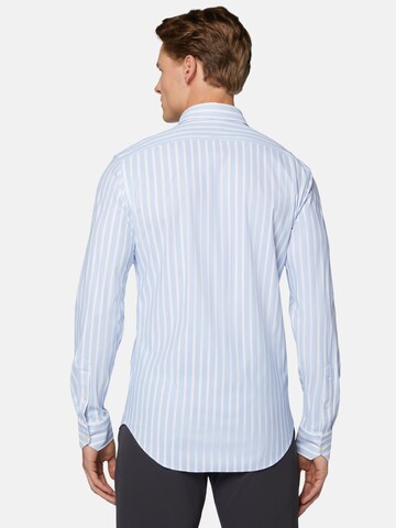 Coupe regular Chemise Boggi Milano en bleu