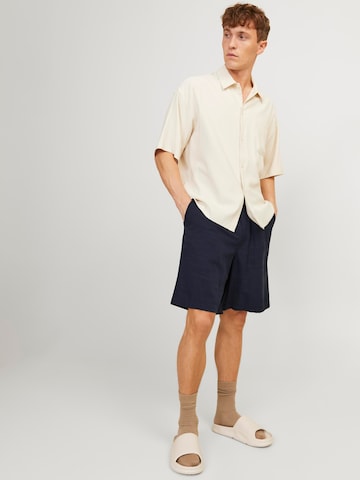 JACK & JONES Loosefit Kalhoty 'KARL AARON' – modrá