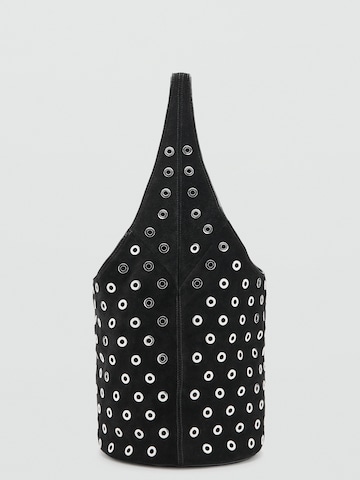 MANGO "Чанта тип ""Shopper""" 'Miami' в черно