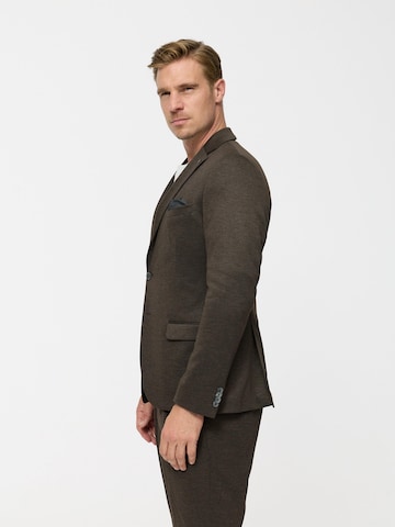 Zuitable Regular fit Suit Jacket 'DiNick' in Brown