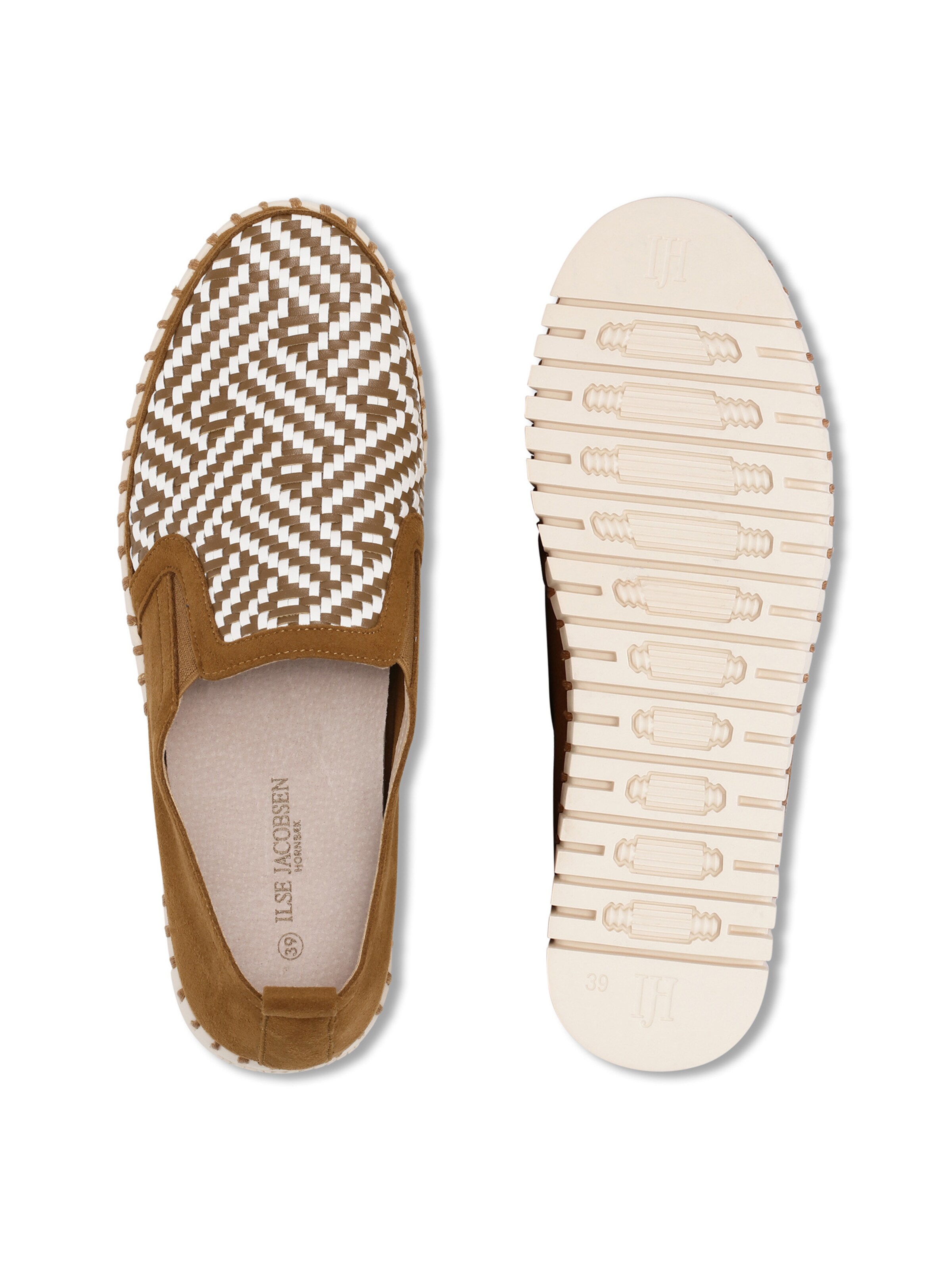 ILSE JACOBSEN Slipper 'TULIP3876' in Braun