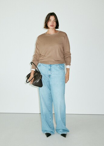 Pull-over 'LUCCA' MANGO en marron