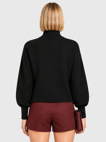 Cardigan 'Mona' WEARABLE STORIES en noir