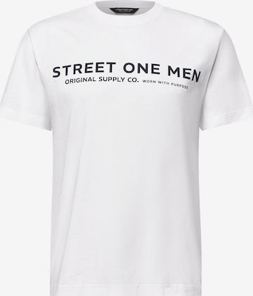 Street One MEN T-Shirt in Weiß: Vorderseite