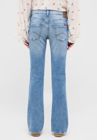 MUSTANG Bootcut Jeans in Blau