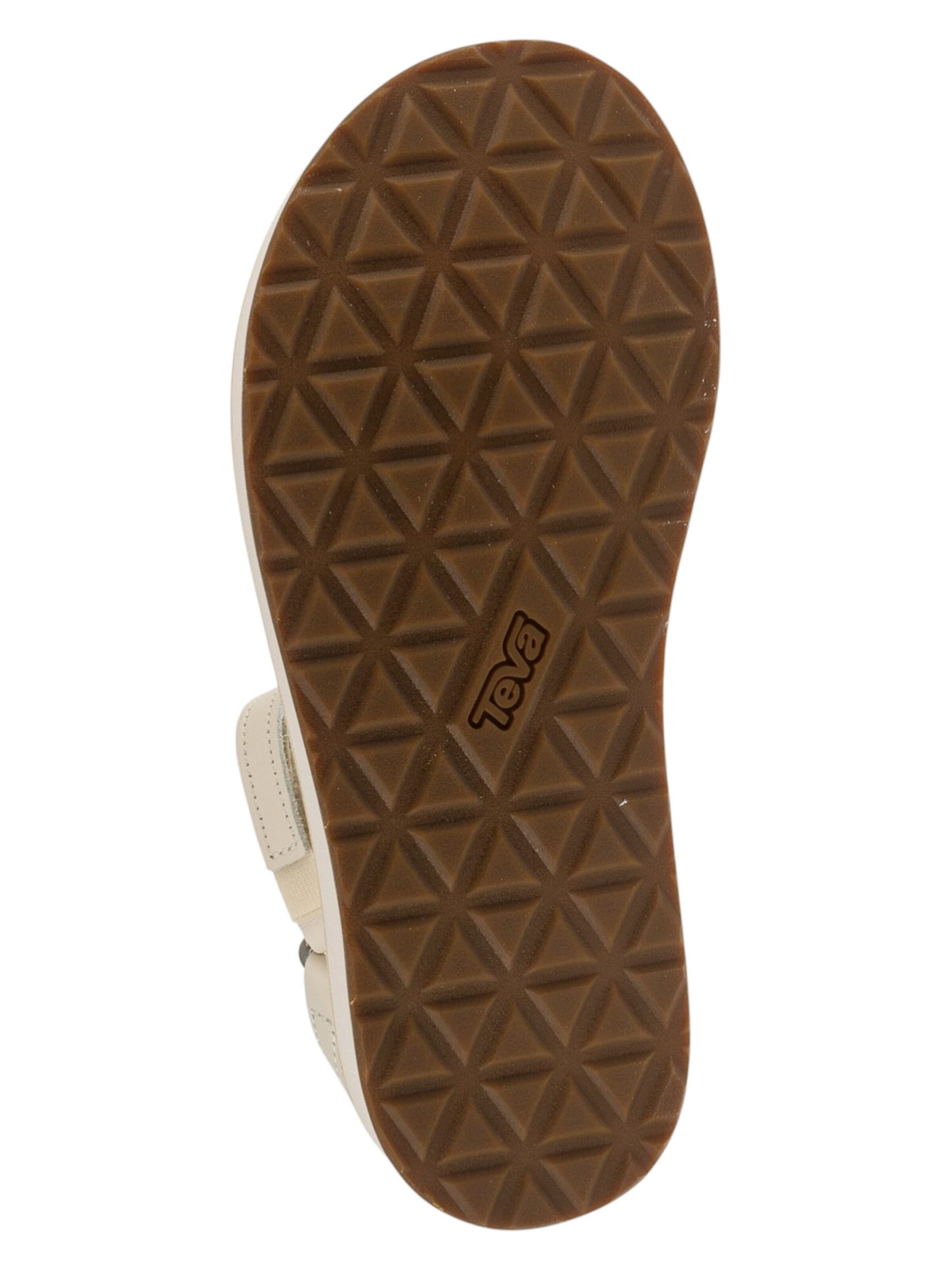 TEVA Strap sandal 'Teva W Original Universal Slim Leather Sandals' in Beige