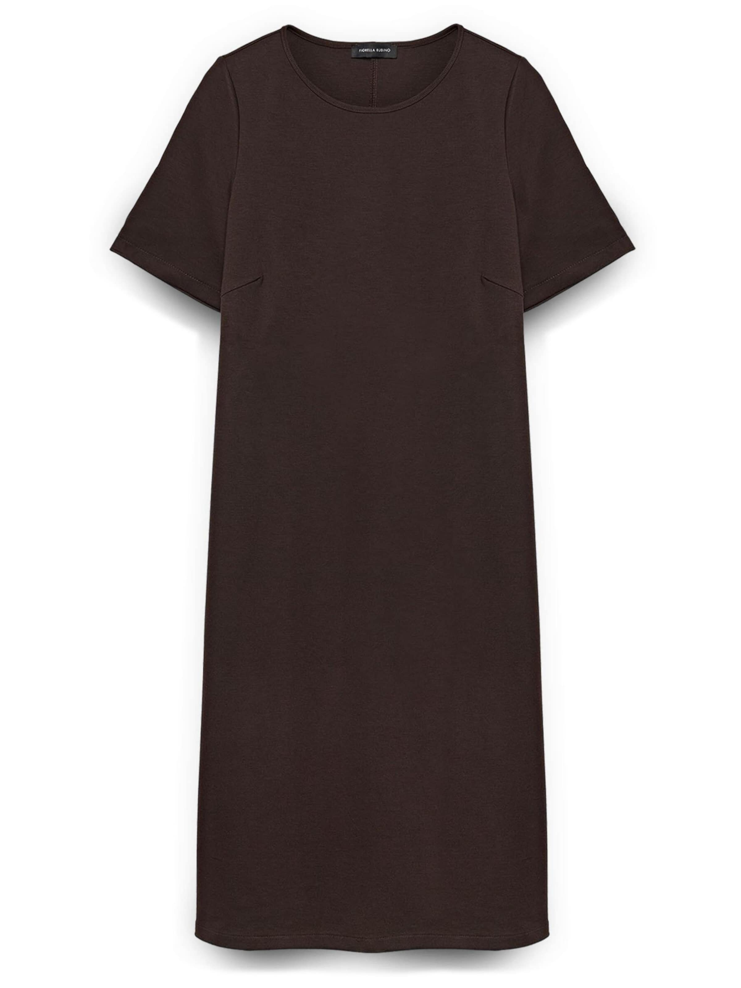 Fiorella Rubino Jurk in Bruin: voorkant