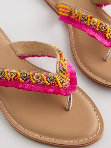 Next T-Bar Sandals 'Forever Comfort' in Pink