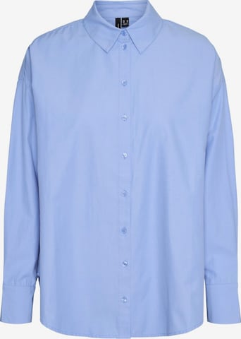 Camicia da donna 'VMFANNI' di VERO MODA in blu: frontale