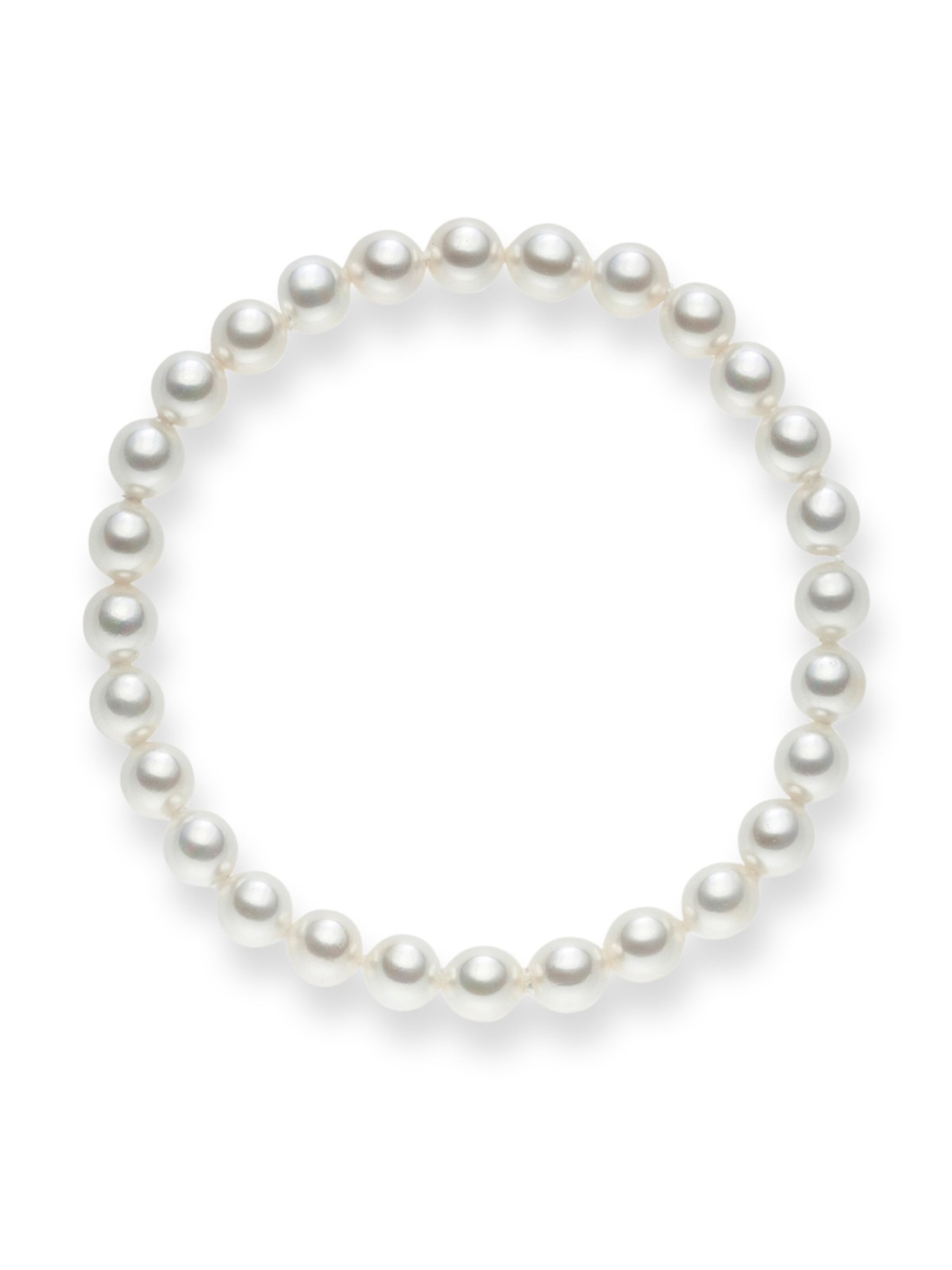 Lulu & Jane - Pulsera en blanco: frente