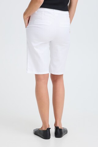 Pulz Slimfit Hose 'CLARA' in Weiß