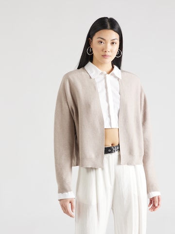 Cardigan 'MIRALA' DRYKORN en beige : devant