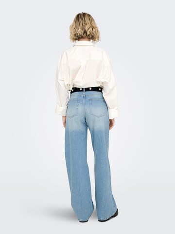 Wide leg Jeans 'ONLMAYA' de la ONLY pe albastru