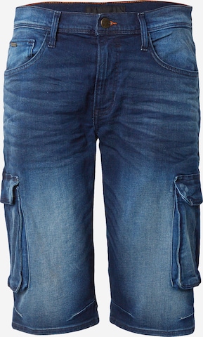 BLEND Klapptaskutega teksapüksid, värv sinine: eest vaates