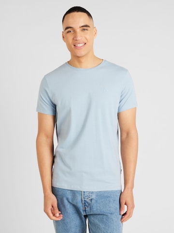 T-Shirt 'Dinton' BLEND en bleu : devant