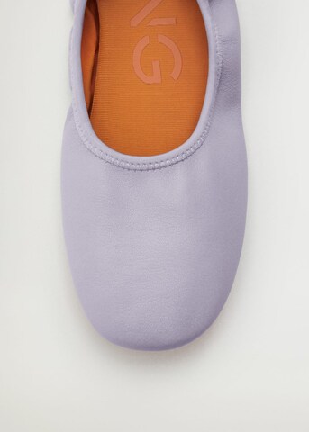 Ballerines 'ballet' MANGO en violet