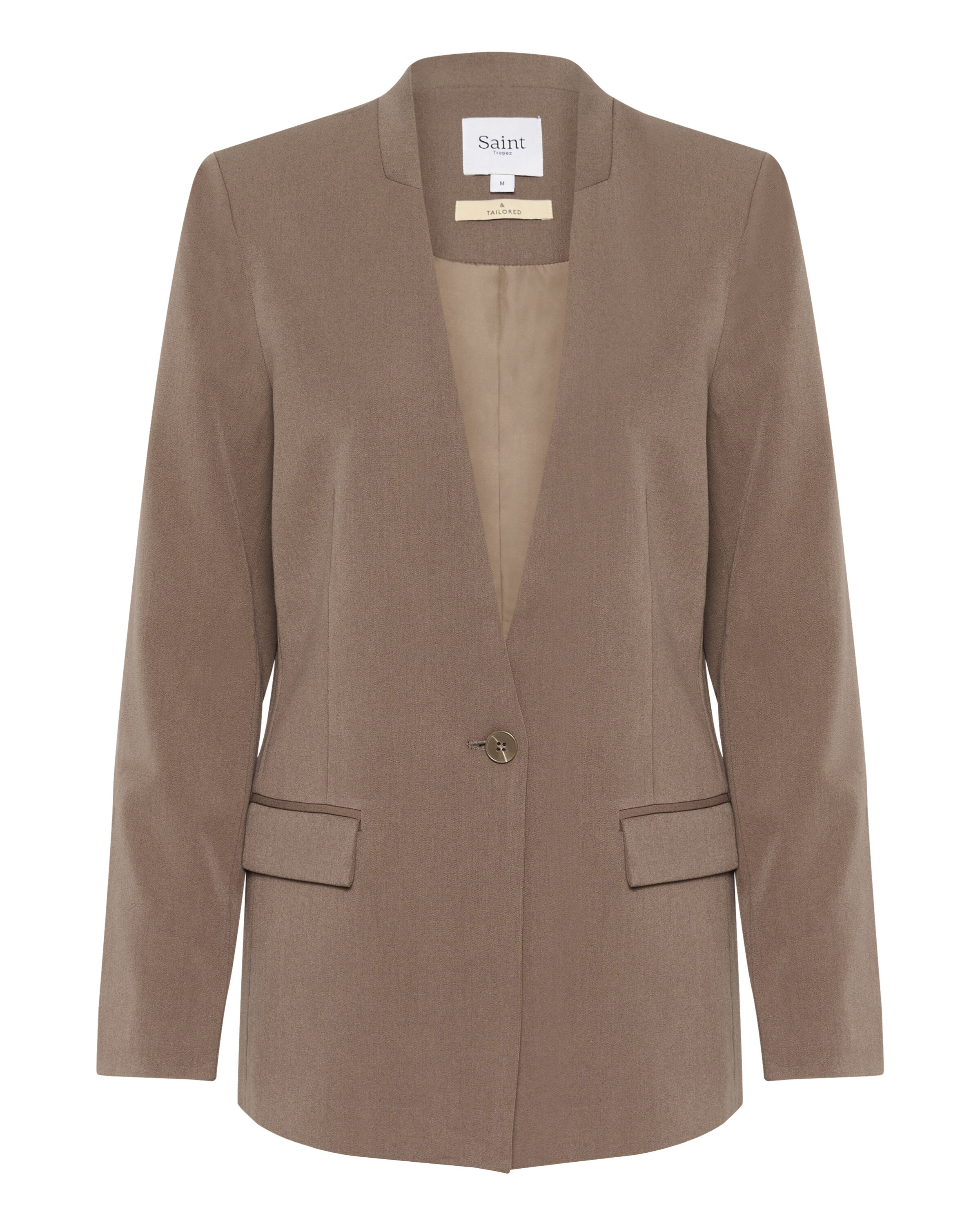 SAINT TROPEZ Blazer 'Luwa' in Brown: front