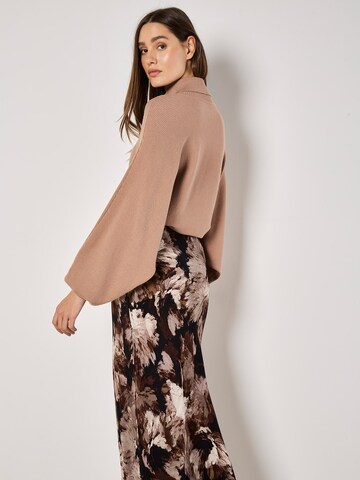 Jupe ' ' Apricot en gris